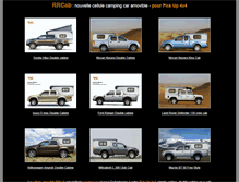 Tablet Screenshot of camping-car-4x4.com